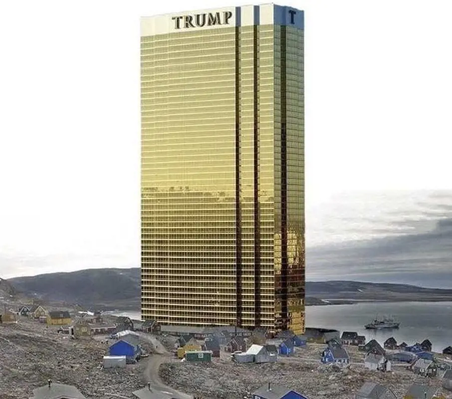 Trump: ígérem, nem építek aranyozott felhőkarcolót Grönlandra