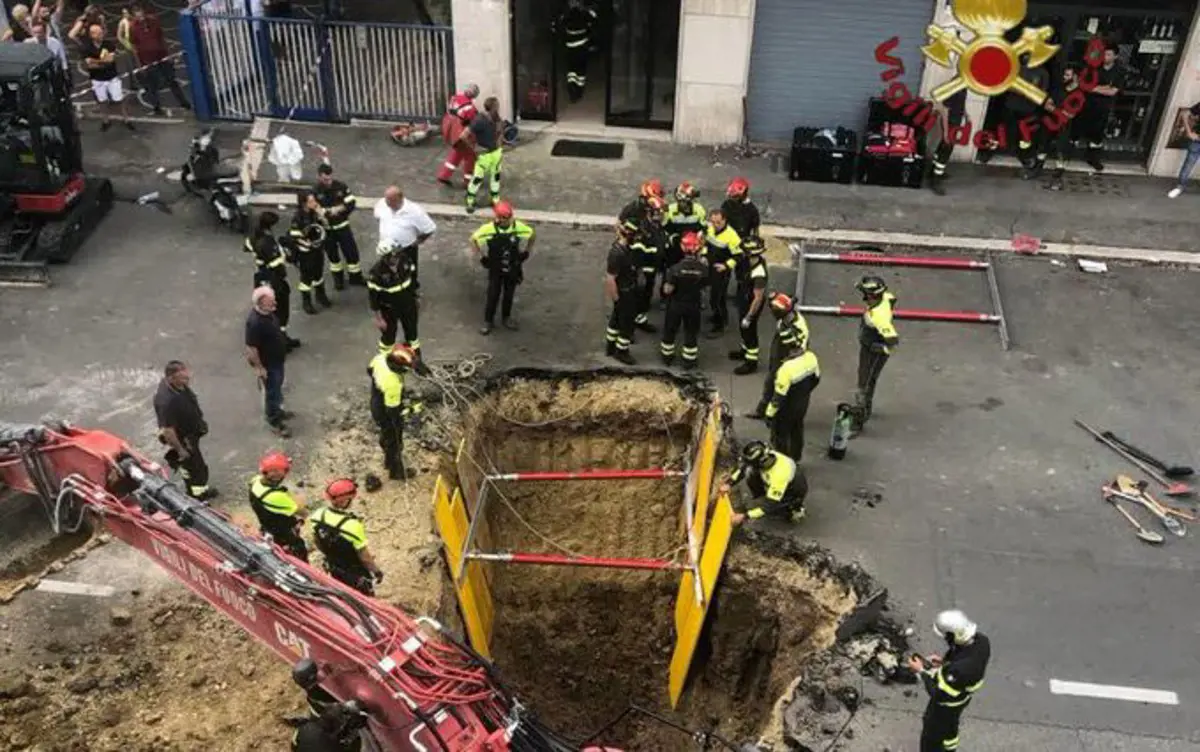 Olasz meló: bankrablókra omlott a saját maguk ásta alagút Rómában