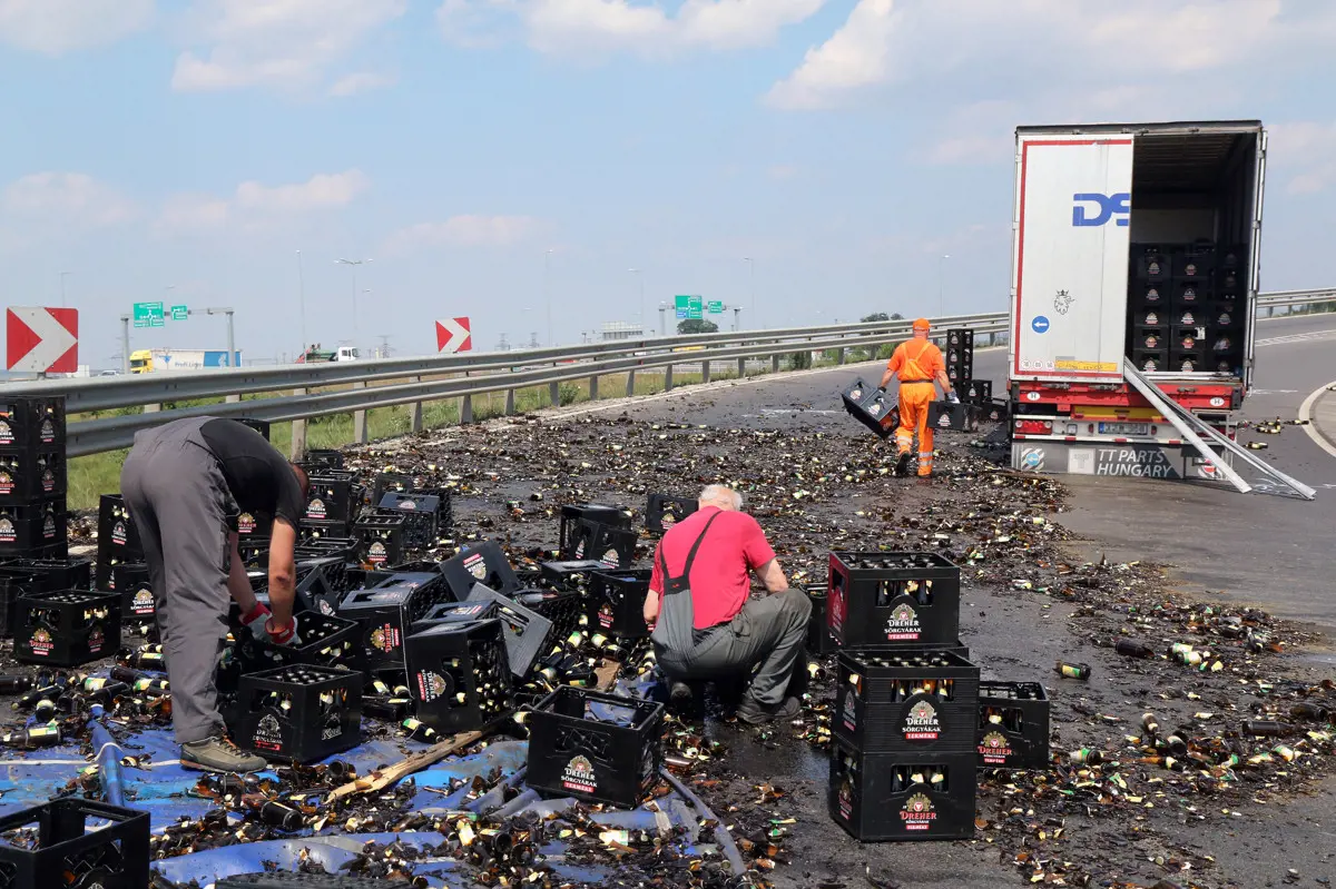 Katasztrófa: rengeteg sör veszett oda Miskolcon