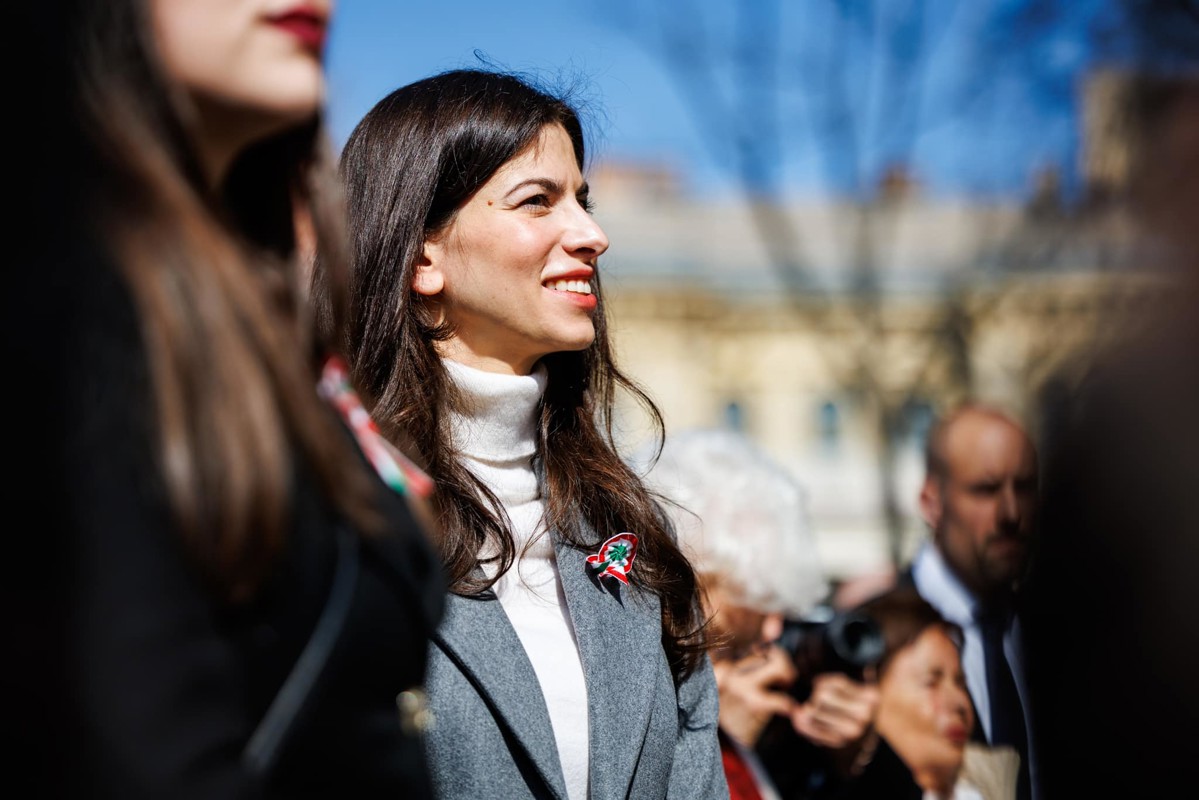 Kamuméterrel rúgta be Szentkirályi Alexandra a fővárosi választási kampánya ajtaját