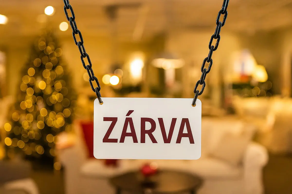 Egy lakberendezési üzletlánc is zárva tart szenteste napján