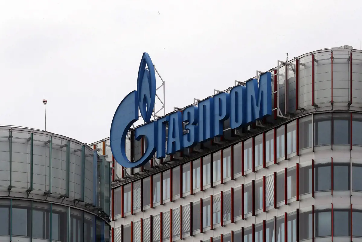 A Gazprom gáztermelése 13 százalékkal csökkent augusztus közepéig
