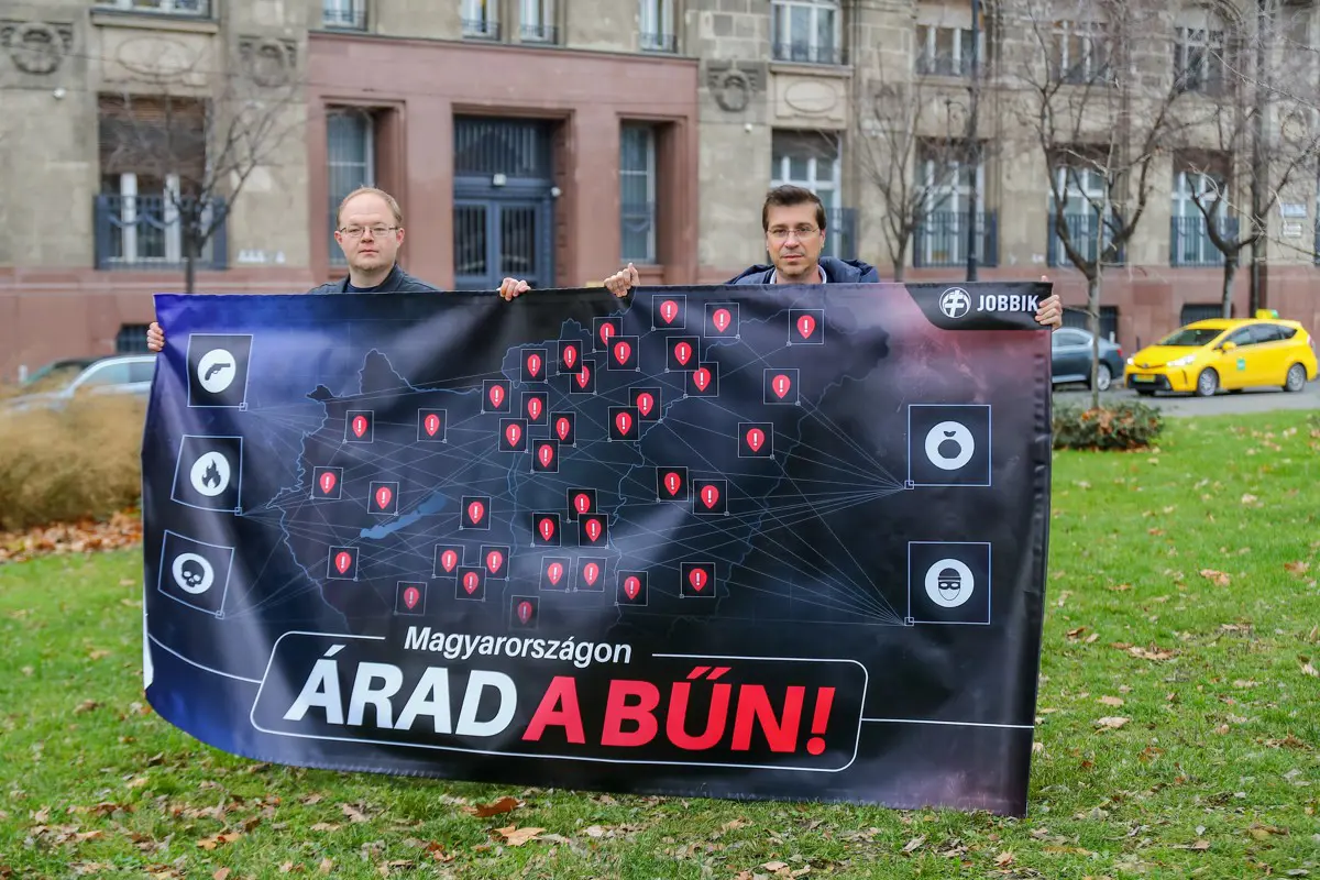 Jobbik: Árad a bűn Magyarországon