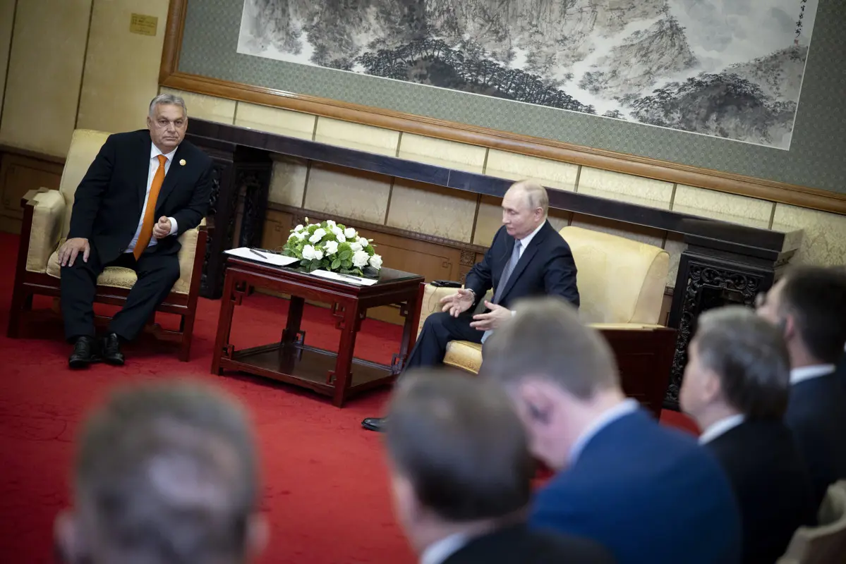 Orbán Viktor büszke arra, hogy találkozhatott Putyinnal