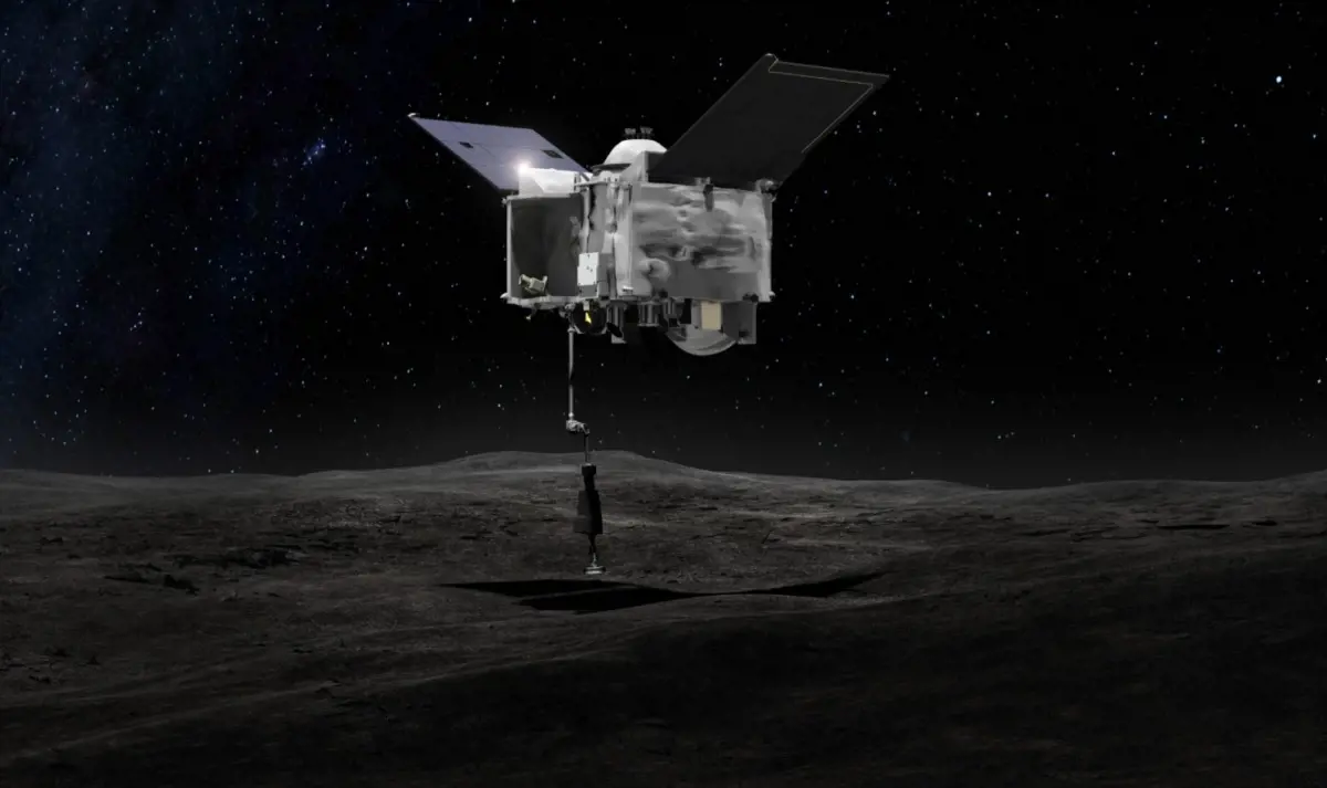 Aszteroida felszínéről gyűjthetett mintát egy űrszonda, amit a Földre szállít majd