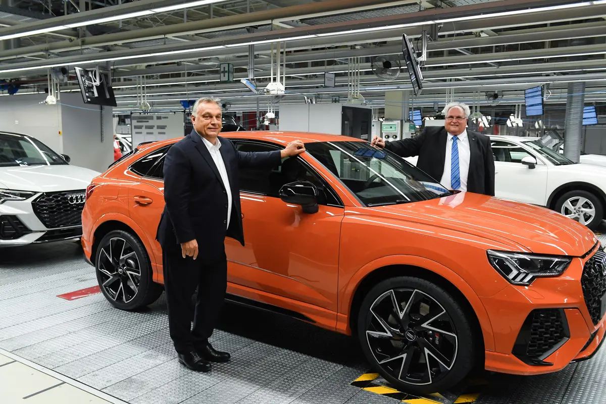 Megállapodott a győri Audi Hungaria a szakszervezettel, 17 százalékos béremelés jön