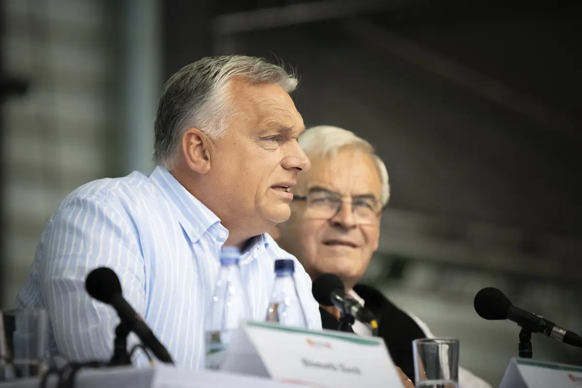 Orbán Viktor reméli, hogy jövőre már a 2040-ig tartó tervekről is beszélhet Tusványoson