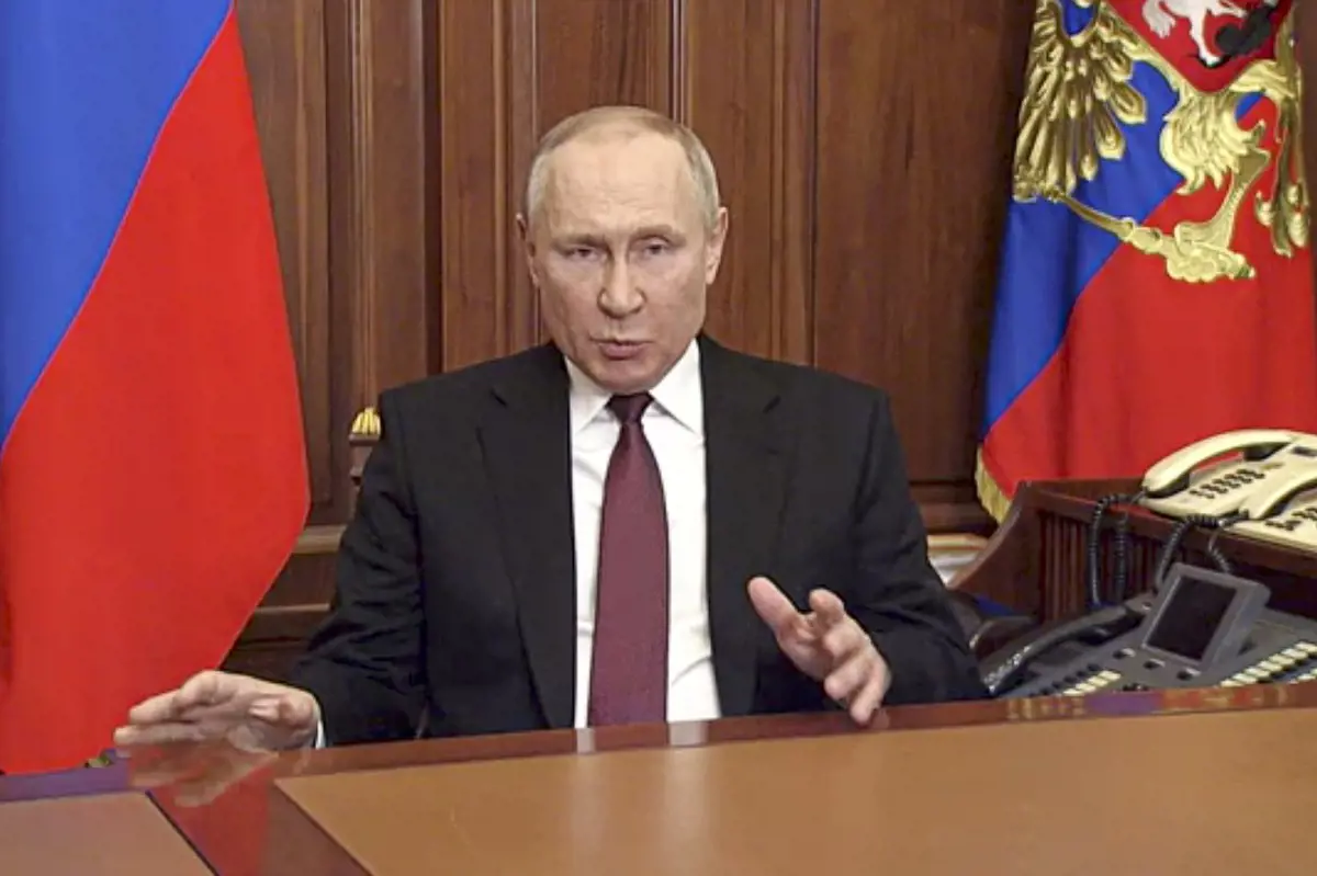 Putyin: Oroszországnak négy új régiója van
