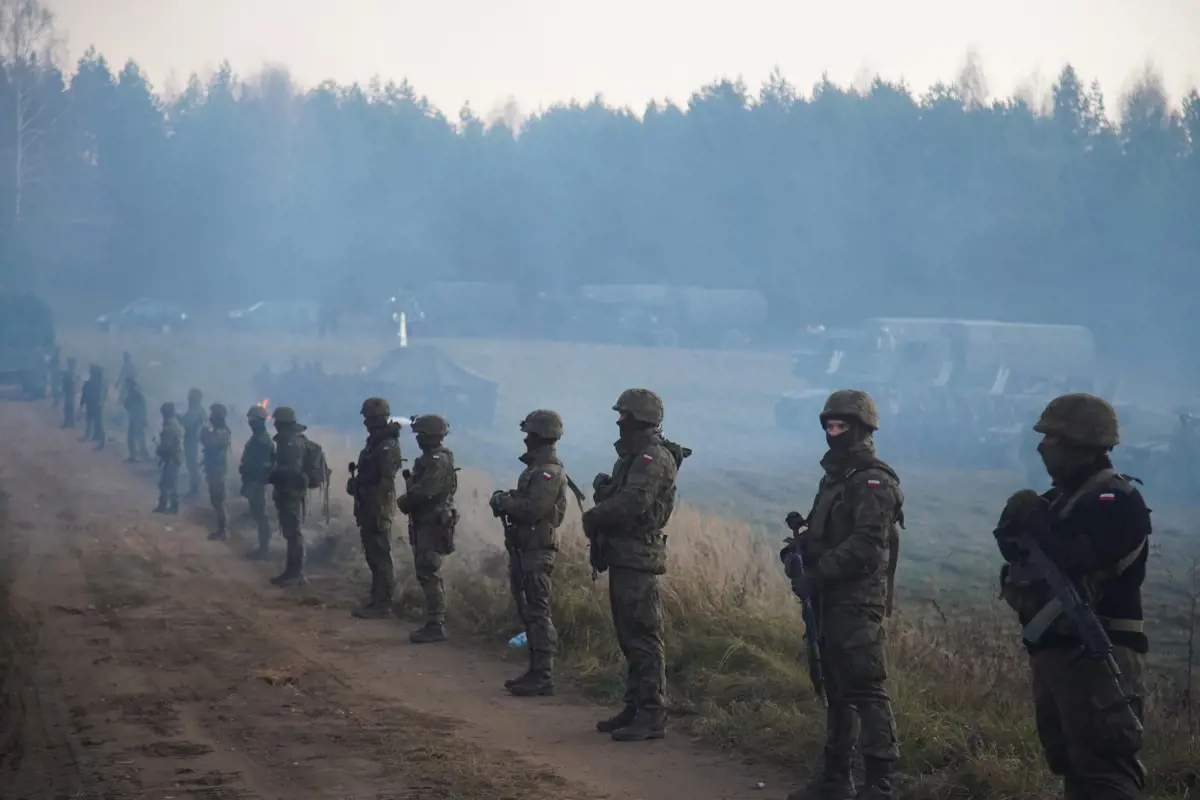 Átszökött a fehéroroszokhoz egy lengyel katona és menedékjogot kért