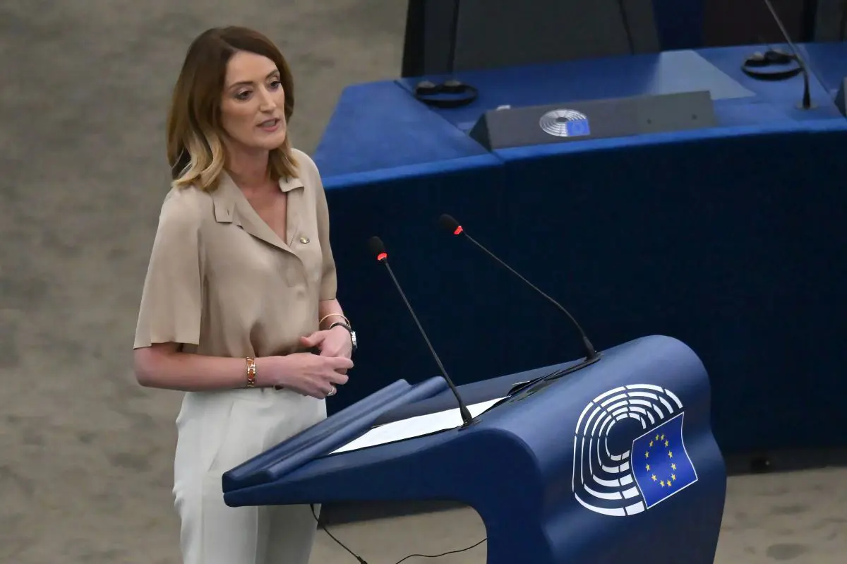 Roberta Metsola lett az EP régi-új elnöke