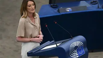 Roberta Metsola lett az EP régi-új elnöke