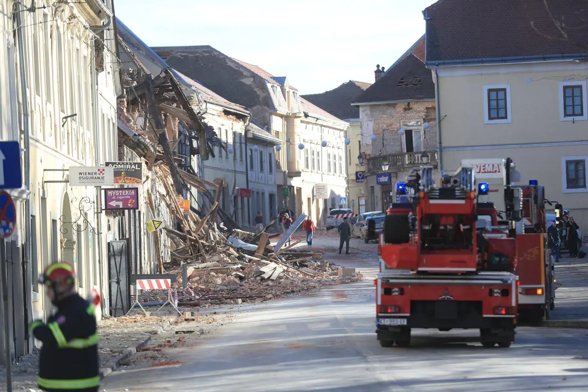 Idehaza is százmilliós kárt okozott a horvátországi földrengés