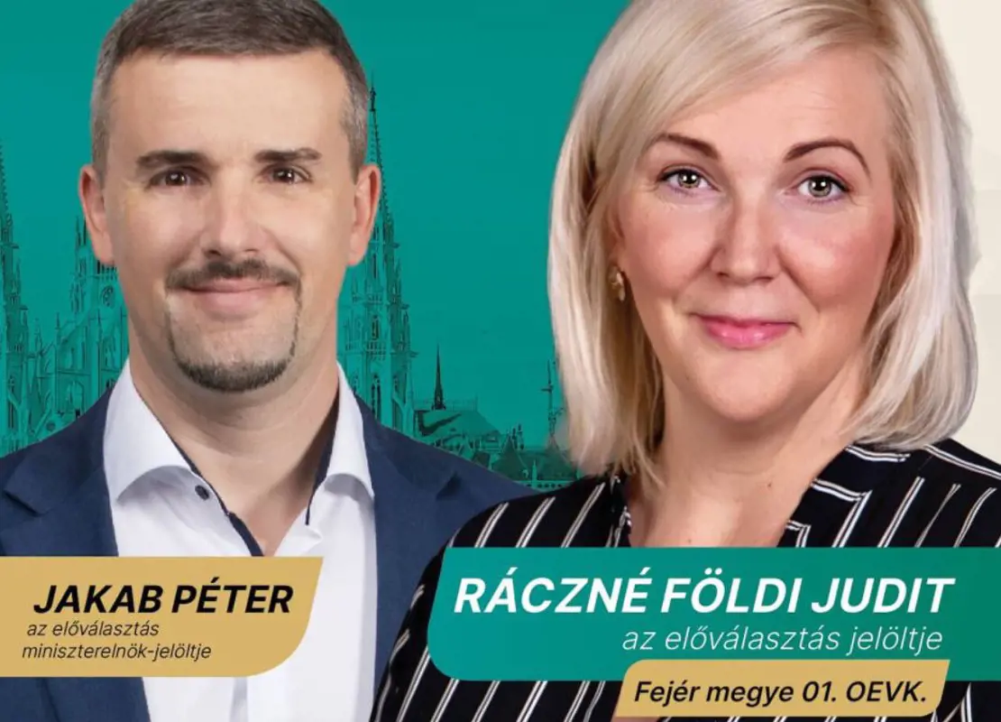 Fejér megye 1-es választókörzetében Ráczné Földi Juditot támogatja az előválasztáson a Jobbik