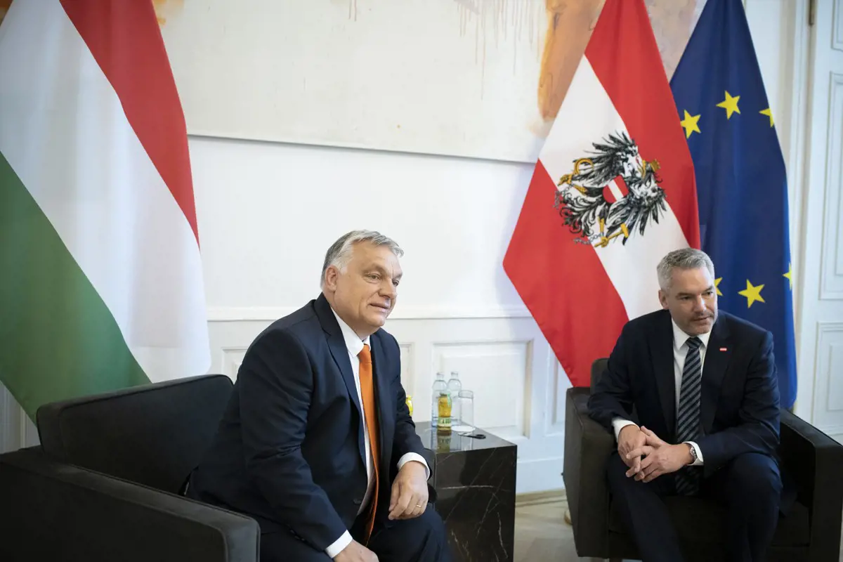 Orbán Bécsben: "Én nem ravaszkodok, meg utalok, meg kerülgetem a forró kását"