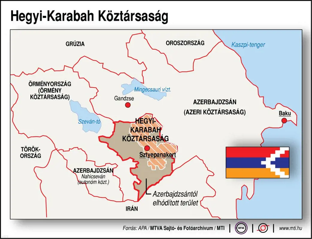 Az azeri erők ismét csapást mértek az örmény irányítás alatt álló, Hegyi-Karabah székhelyére