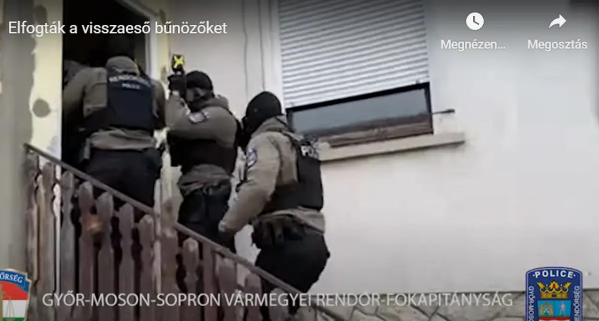 Árad a bűn! Visszaeső bűnözök fosztogatják a magyar vidéket