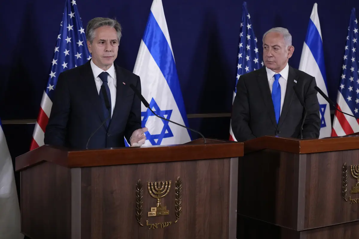 „Ez hosszú háború lesz” – Hat órán át, hajnalig tárgyalt az izraeli kormányfő az amerikai külügyminiszterrel