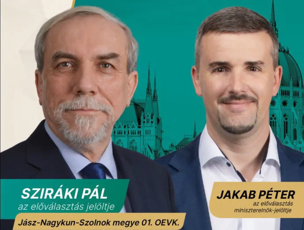 A Jobbik Szolnokon Sziráki Pált, a DK jelöltjét támogatja