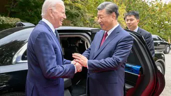 A TikTok korlátozását célzó lépésekről is tárgyalt Joe Biden és Hszi Csin-ping