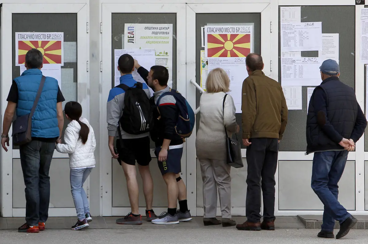 Szoros eredmény a macedón elnökválasztáson, királycsináló szerepben az albán kisebbségi jelölt