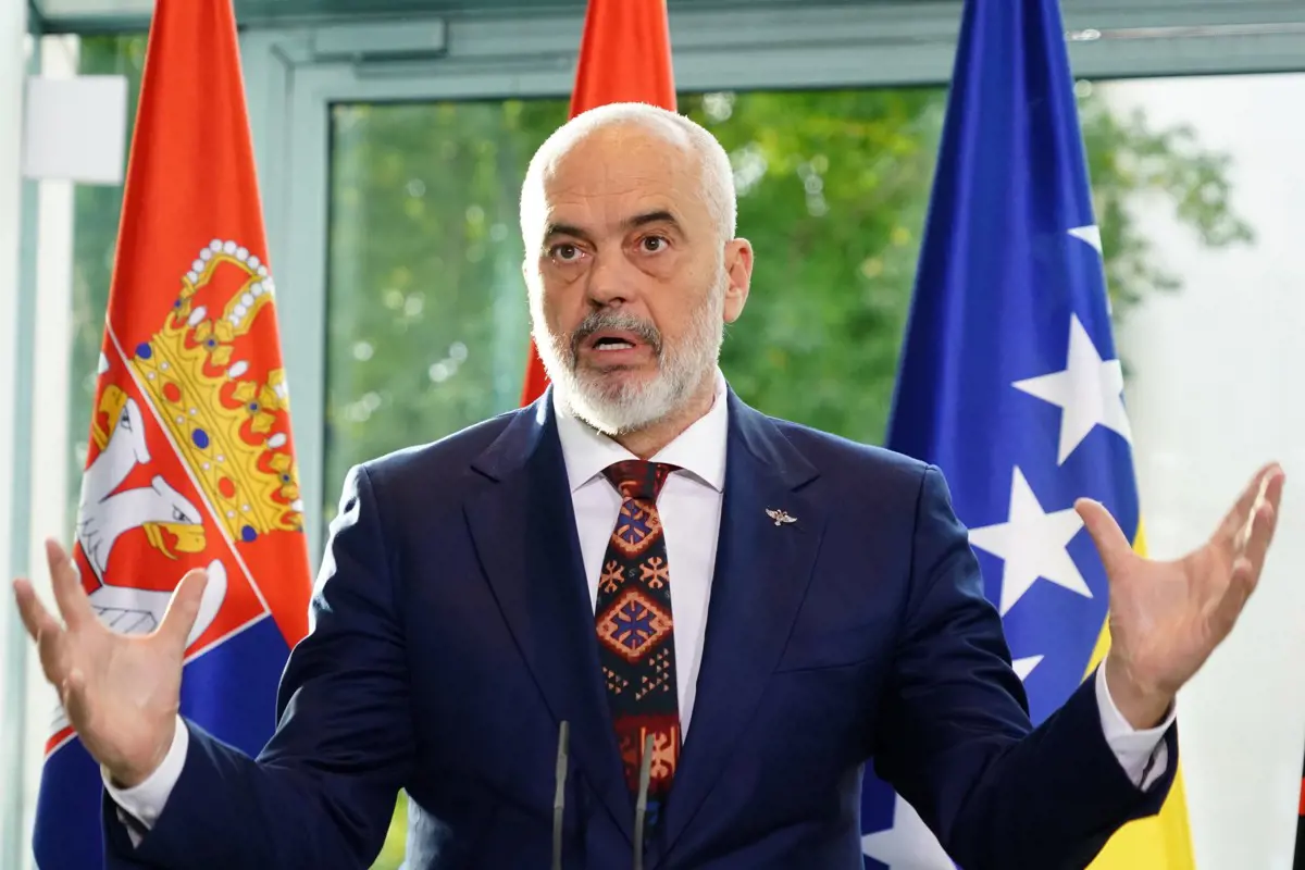 Albán miniszterelnök: Szerbiának el kell ismernie Koszovót