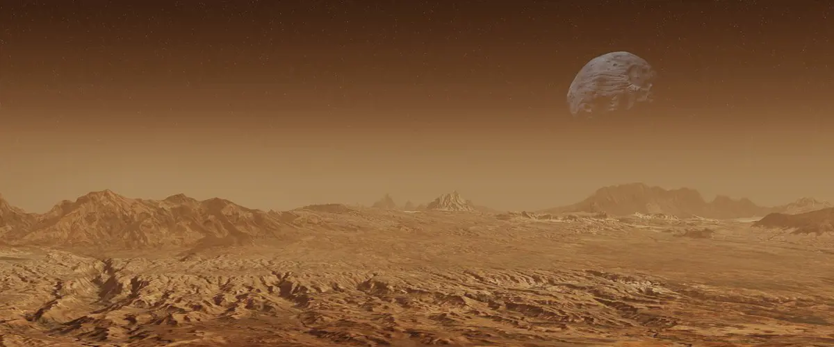 Sziklabejáratot fotóztak a Marson