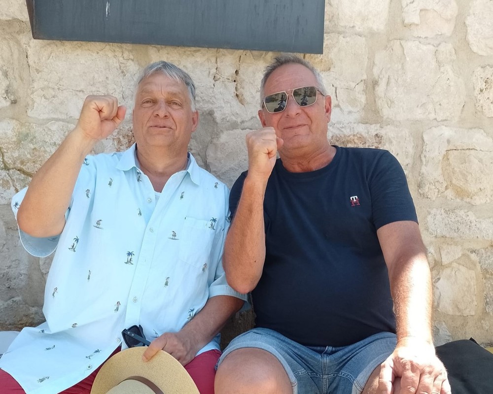Orbán Viktor ismét a horvát tengerparton bukkant fel, de nem a békemisszió miatt