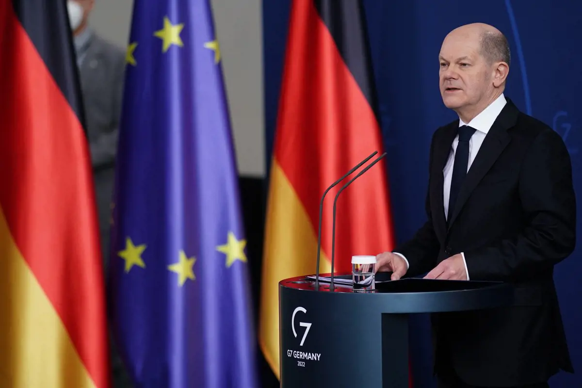 Scholz: Németország célja, hogy Oroszország ne nyerje meg a háborút