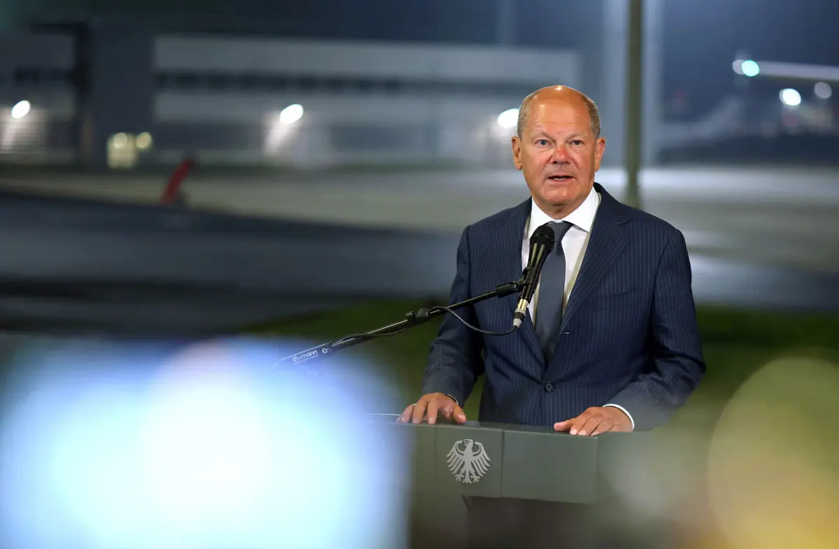 Scholz szerint félő, hogy Irán lángba borítja a közel-keleti térséget