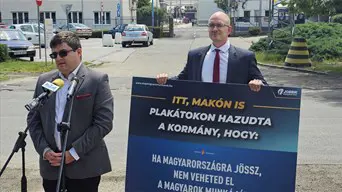 Jobbik: A magyarok lakhatása legyen az első a vendégmunkásoké helyett!