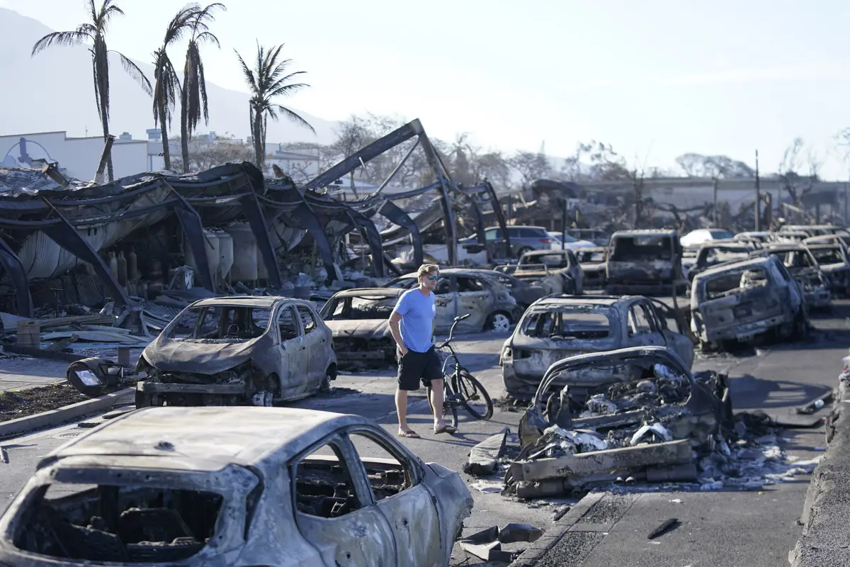 Hawaii kormányzója: a tűzvésznek több mint száz halálos áldozata van, kétezer épület rongálódott meg