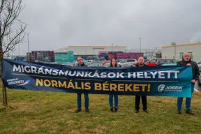 Lakosságcsere: A Jobbik szerint a makói Continental gyár dolgozóinek elbocsátása intő példa az egész ország számára