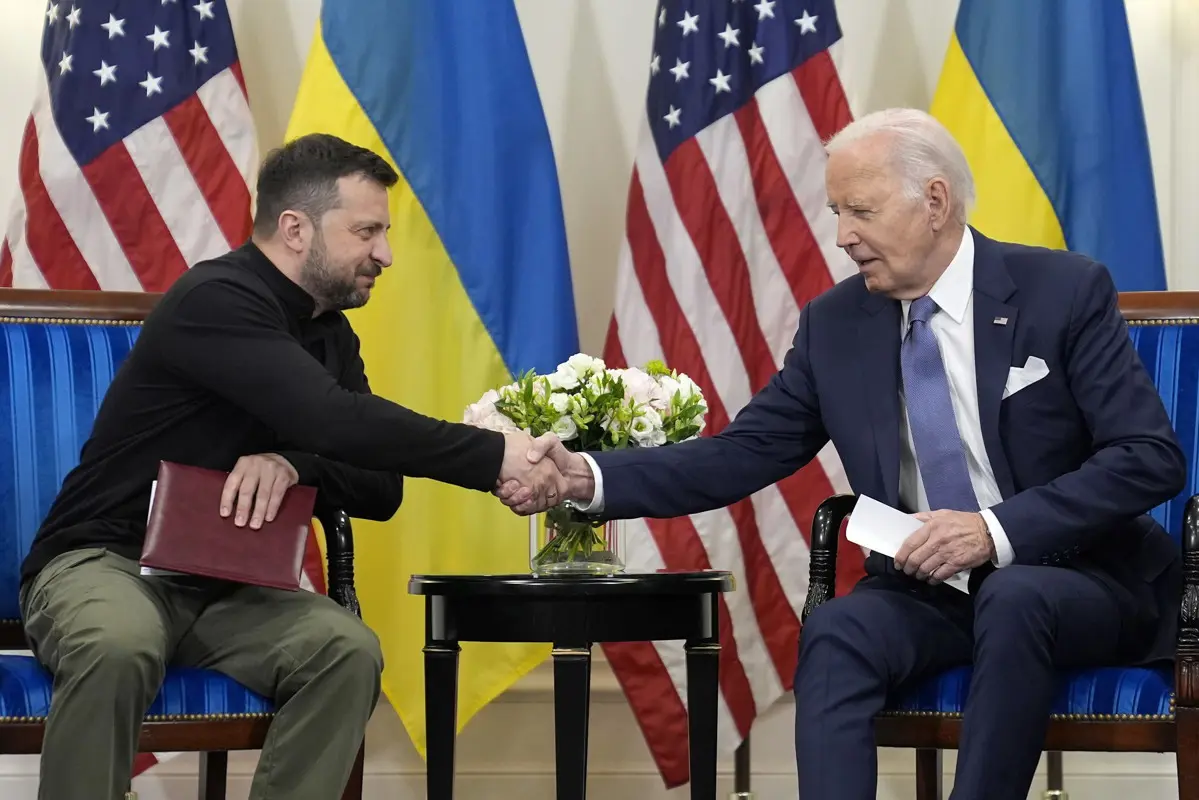 Biden újabb, 225 millió dolláros segélycsomagot jelentett be Ukrajnának