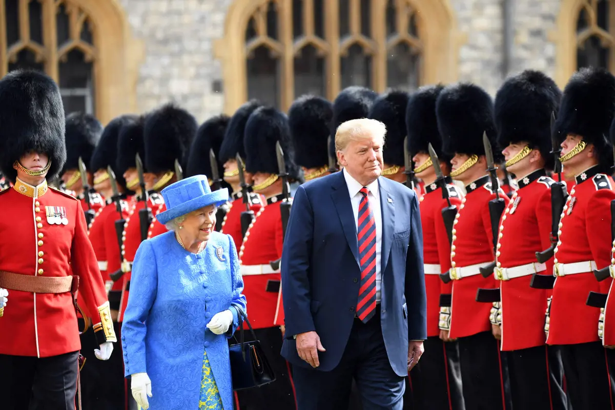 Trump II. Erzsébet királynő vendége lesz