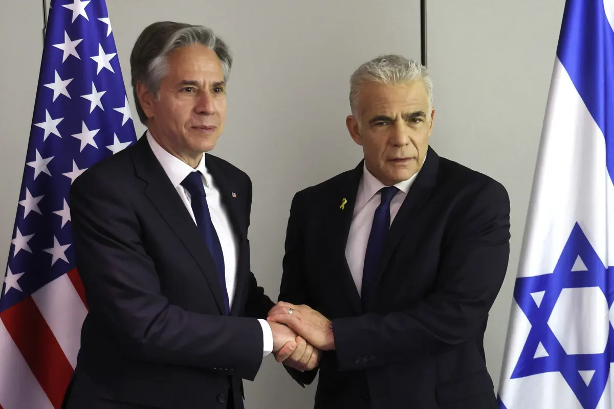 A túszalkuról tárgyalt Izraelben az USA külügyminisztere