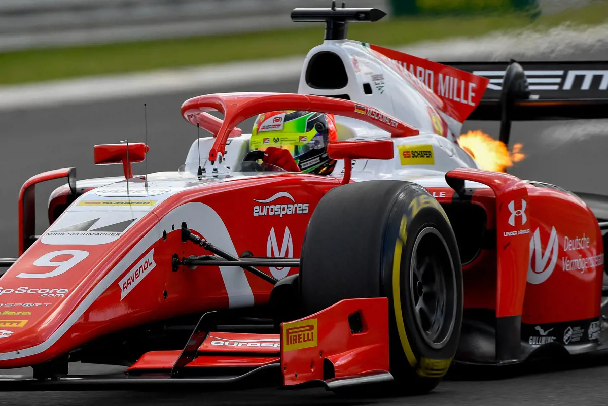 Mick Schumacher a Hungaroringen szerezte meg élete első F2-es győzelmét