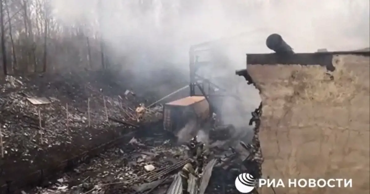 Leégett egy orosz robbanóanyaggyár, többen meghaltak
