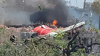 Videón, ahogy lezuhan az Air India utasszállító gépe