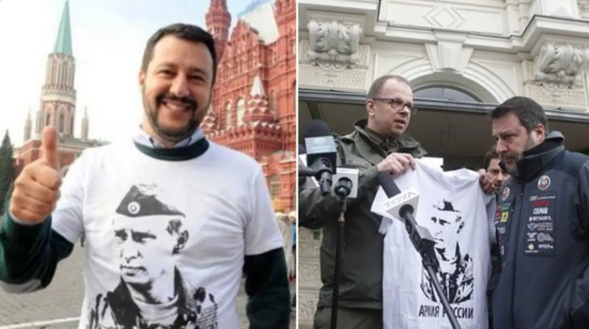Putyinos pólóval alázta meg egy lengyel polgármester Salvinit