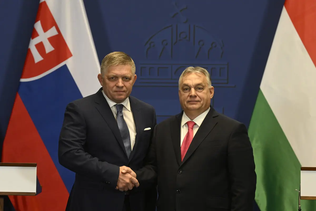 Orbán Viktor: Magyarország és Szlovákia érdekei "legalább 99 százalékban egy irányba mutatnak"