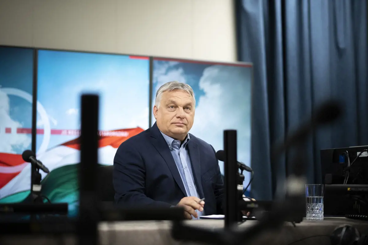 Orbán: lesz elég gáz, Brüsszelen múlik, hogy októbertől háborús gazdálkodásra kell-e készülni Európában