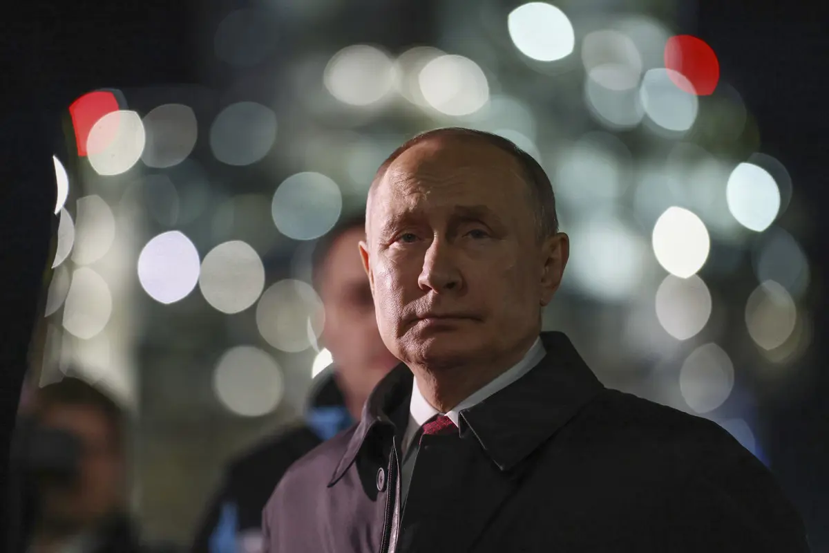 Putyin szerint "béke" akkor lesz Ukrajnában, amikor Oroszország elérte céljait a háborúban