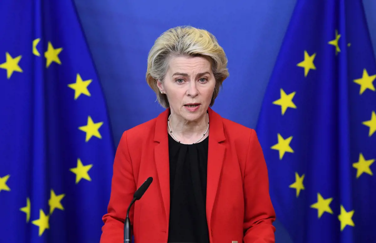 Ursula von der Leyen: 1,2 milliárd eurós sürgősségi támogatási csomagot ad Ukrajnának az EU