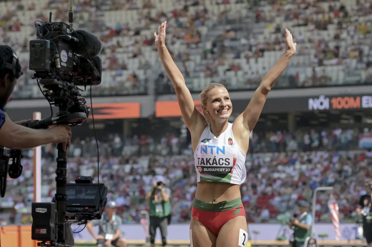 Atlétikai vb: Takács Boglárka elődöntős női 100 méteres síkfutásban