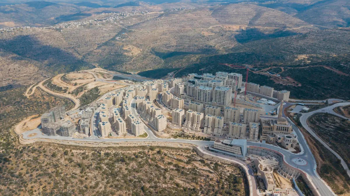 Szupermodern város épül Palesztinában