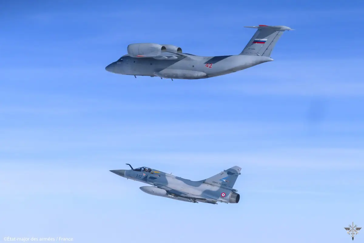 Orosz repülőket fogtak francia vadászbombázók a Balti-tenger fölött