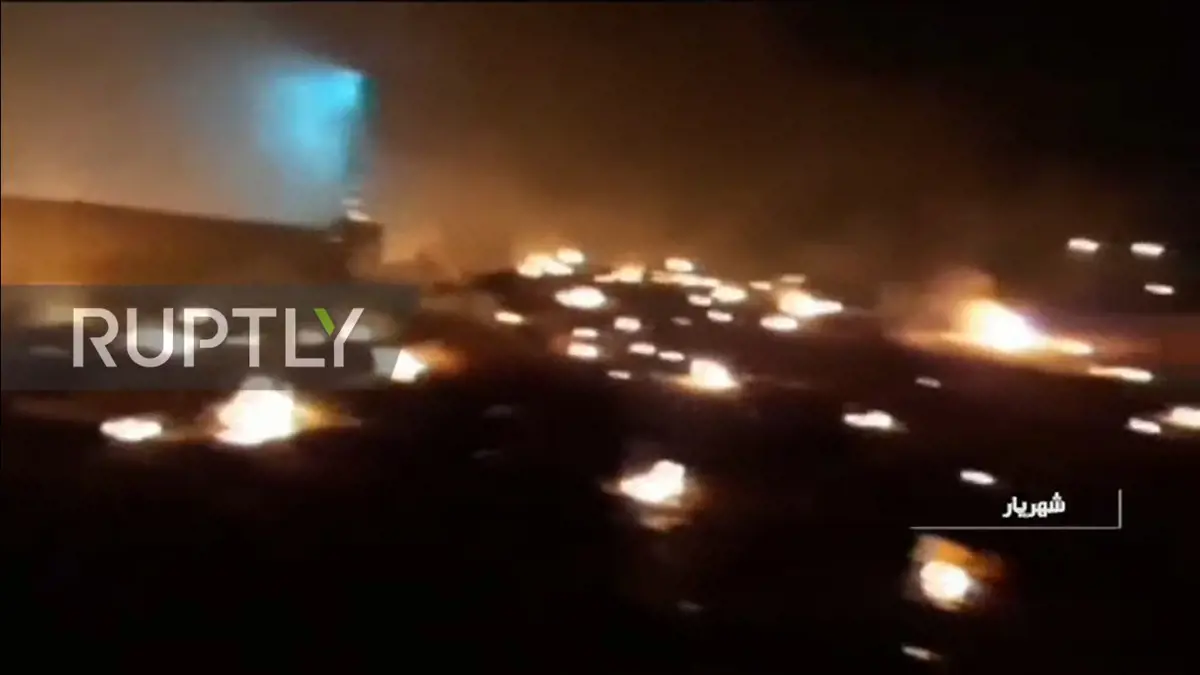 180 utassal a fedélzetén lezuhant egy ukrán gép Iránban