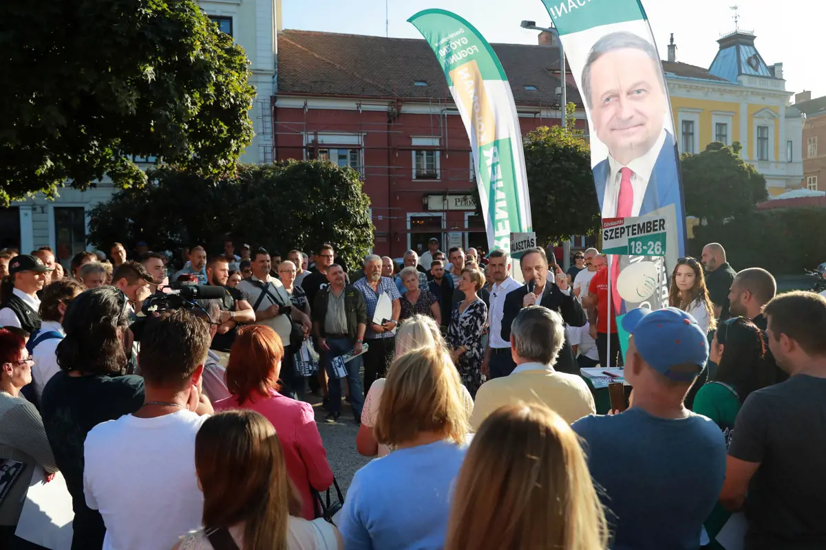 Brenner Koloman Sopronban: "Egy tisztességes polgárember már soha nem szavazhat a Fideszre"