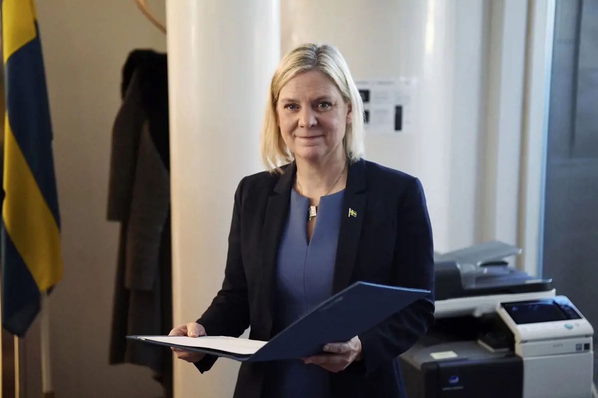 A svéd parlament megválasztotta az ország első női kormányfőjét, aki azonban a kinevezése után nem sokkal le is mondott