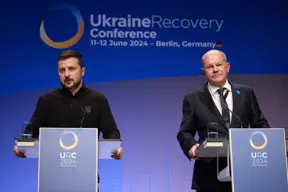 60 ország 2000 résztvevője van jelen az Ukrajna újjáépítésére összehívott konferencián